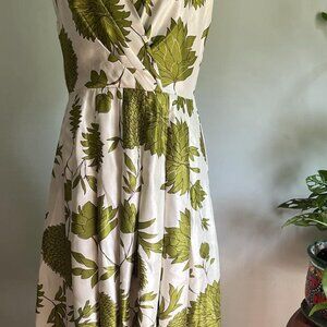 Jessica Howard Sleeveless Collared Cocktail Dress SZ 6 MCM Cocktail Wedding Dres